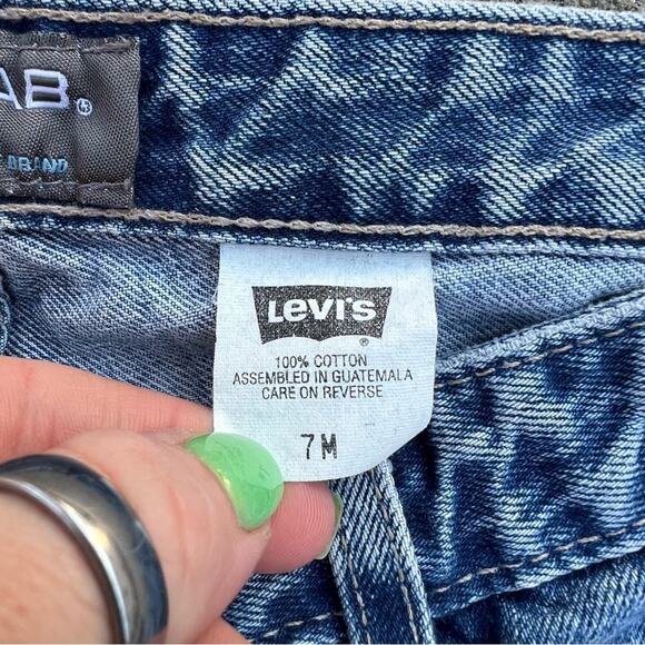 Vintage Y2K Levi’s Silvertab Low Dip flare jeans Women’s 7M - Picture 9 of 9